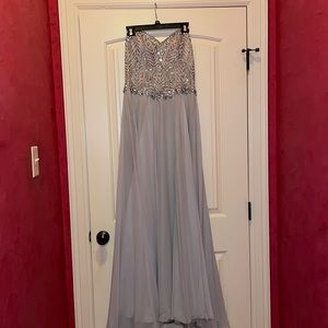 Strapless Prom Dress